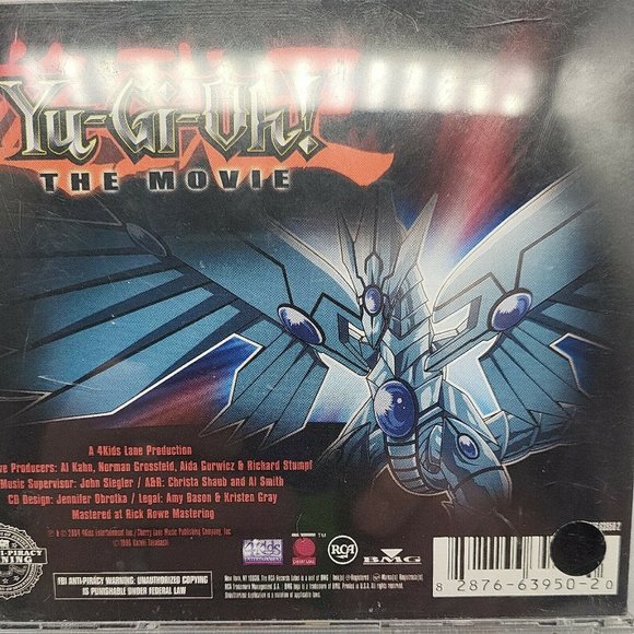 YU-GI-OH ! Anime The MOVIE Official Soundtrack CD 2004 with Poster OST - Picture 3 of 7